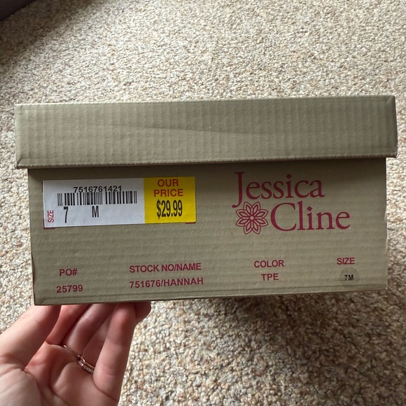 Tan Open Toe Sandals - Picture 6 of 6